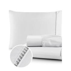 Imagem de Jogo De Lençol Cama Queen Micropercal 3 Pçs - Beatriz Baby Enxovais