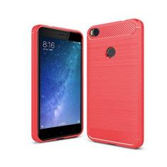 Imagem de Capa para Xiaomi Max 2, capa de material de fibra de carbono, suave antiderrapante, macia, anti-impressões digitais, capa totalmente protetora para Xiaomi Max 2