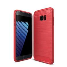 Imagem de Capa para Samsung Galaxy Note7, capa de material de fibra de carbono, suave antiderrapante, macia, anti-impressões digitais, capa totalmente protetora para Samsung Galaxy Note7