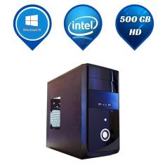 Imagem de PC Desktop Everex Intel Dual Core, 8GB Memória, 500GB HD e Windows 10