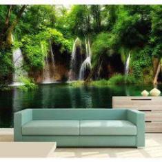 Imagem de Papel de Parede - Painel Fotográfico Cachoeira 3D 3,75M² na 024