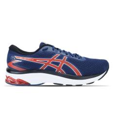 Imagem de Tênis ASICS GEL-Sparta 2 - Masculino - Azul com Branco e Vermelho-Masculino