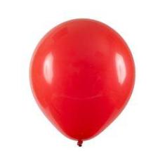 Imagem de Balão Art Latex Redondo Nº9 com 50 Unidades Vermelho