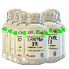 Imagem de Coenzima Q10 Caps 100Mg 60 Cápsulas Kit Com 6 Potes