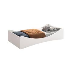 Imagem de Cama Solteiro Evolutiva Luna 2 em 1 Branco Fosco - Reller