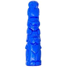 Imagem de Mordedor Super Resistente Totem Nylon Azul Tamanho G para Cães