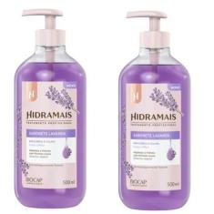 Imagem de Kit 2 Sabonete Gel Lavanda Equilibrio E Calma 500 Ml Hidramais