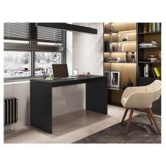 Imagem de Mesa Para Computador Ambiente Gávea Preto Trama - Móveis Leão - Moveis