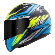 Imagem de Capacete LS2 FF353 Rapid Gale - Preto e Azul