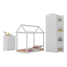 Imagem de Quarto Infantil Com Cama Montessoriana E Colchão Incluso João E Maria
