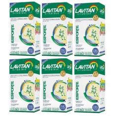Imagem de Kit Com 6 Lavitan Esporte Cimed Com 60 Comprimidos