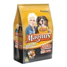 Imagem de Ração para Cães Magnus Premium Todo Dia Adultos Sabor Carne 15Kg