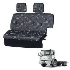 Imagem de Sofá Cama Caminhão Ford Cargo 1985 1986 1987 1988 1989 Cinza - Pampa