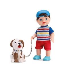 Imagem de Boneco My Little Colection My Pet Com Cachorro E Acessorios - Divertoy