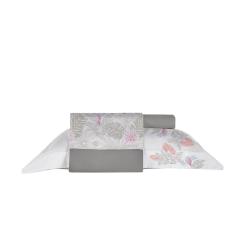 Imagem de Jogo de Cama Algodão Lux Mileniun Flowers Solteiro - 200 Fios - Altenburg