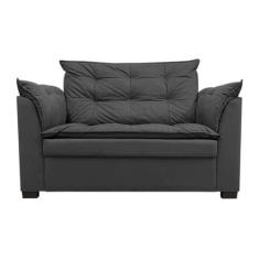 Imagem de Sofá Dandara 2 Lugares Compacto Estofado Confortável Suede Diversas Co