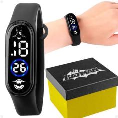 Imagem de Relógio Infantil Bracelete Digital Led Temático Prova D'água + Caixa P