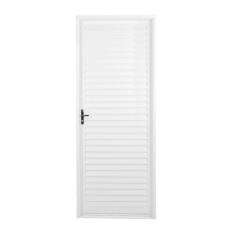 Imagem de Porta De A o Laminada 215x75cm Minas Sul Mgm Branco