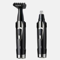 Imagem de Máquina 2 Em 1 Recarregável Remoção De Pelos Barba E Beleza - Bellator