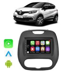 Imagem de Kit Multimidia Captur 2017 A 2022 2023 2024 7" Android Auto CarPlay Vo