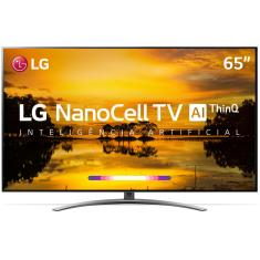 Imagem de Smart TV Nano Cristal 65" LG ThinQ AI 4K HDR 65SM9000PSA