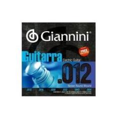 Imagem de Encordoamento Para Guitarra Giannini 012 054 GEEGST12