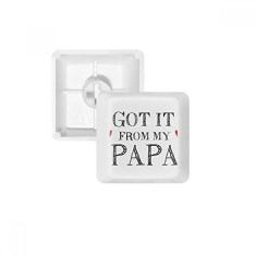 Imagem de Got It from My Papa Children Father Present teclado mecânico PBT kit de atualização para jogos