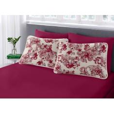 Imagem de Jogo De Cama Casal 3 Peças Em Malha 100% Algodão - Sul Brasil