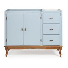 Imagem de Balcão Para Pia De Cozinha Copenhagen 120 Cm De Madeira Com 2 Portas E