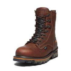 Imagem de Timberland Boondock Tênis masculino, bico macio, impermeável, tamanho 40, marrom médio, 42