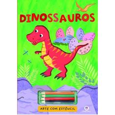 Imagem de Dinossauros - Coleção Arte com Estêncil - Ciranda Cultural - 9788538065555