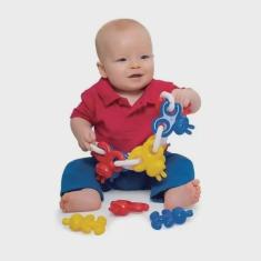 Imagem de Brinquedo Educativo de Encaixes - Coelhos e Elos Mercotoys Ref 263