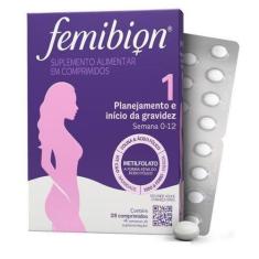 Imagem de Multivitamínico Femibion 1 Planejamento De Início Da Gravidez 28 Cpr