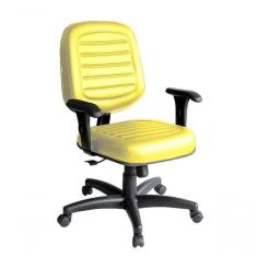 Imagem de Cadeira Diretor Para Escritório Linha Blenda Amarelo