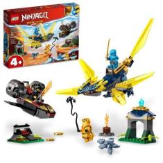 Imagem de Brinquedo De Construção Lego Ninjago Nya E Arin's Baby Dragon Battle