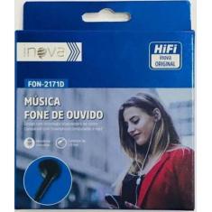 Imagem de Fone De Ouvido Estéreo P2 Com Microfone Inova 2171D