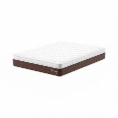 Imagem de Colchão Casal Montreal 1,38x1,88x0,28 Riviera Marrom/Branco