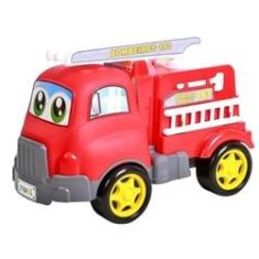 Caminhão de Bombeiros Com luz e Som Escada Sobe Gira 1:16 Brinquedo  Infantil Shiny Toys 000435 : : Brinquedos e Jogos