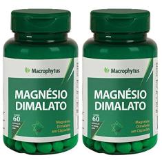 Imagem de KIT 2X Magnésio Dimalato 260mg 60 cápsulas - Macrophytus