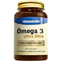 Imagem de Ômega 3 Ultra Dha Vitaminlife 60 Cápsulas