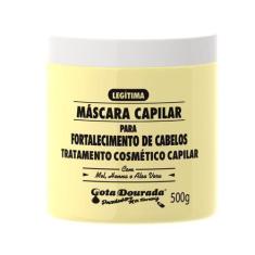 Imagem de Mascara cond.capilar fortalec.de cabelos g.d. 500 gr - Gota Dourada