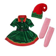 Imagem de Fantasia Aifawile Kids Toddler Baby Girls Christmas Elf 4-5T