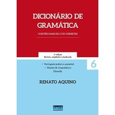 Imagem de Dicionário de Gramática - Renato Monteiro De Aquino - 9788576268383