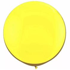 Imagem de Balão Látex 250 Fat Ball Amarelo 30" 76 Cm 1 Und Pic Pic