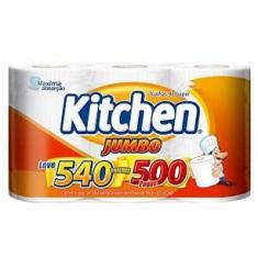 Imagem de Papel Toalha Folha Dupla Kitchen Jumbo 540 Folhas