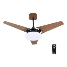 Imagem de Ventilador De Teto Ventex Nunes 3 Pás 101cm Madeira 110v