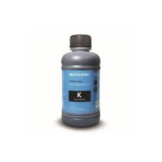 Imagem de Refil De Tinta Para Cartucho Impressoras Hp 250Ml Preta Multilaser - Rf009