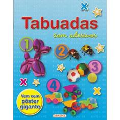 Imagem de Tabuadas com Adesivos - Com Poster Gigante - Equipe Susaeta - 9788539419197