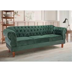 Imagem de Namoradeira Chest 3 Lugares Elisabeth Veludo - Via Encanto