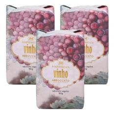 Imagem de Kit 3 Sabonetes Em Barra Vinho Madressenza 180G
